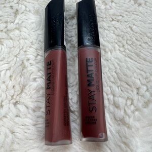 Lot Of 2 Rimmel London Stay Matte Lip Liquid Color Trust You #860 - NEW